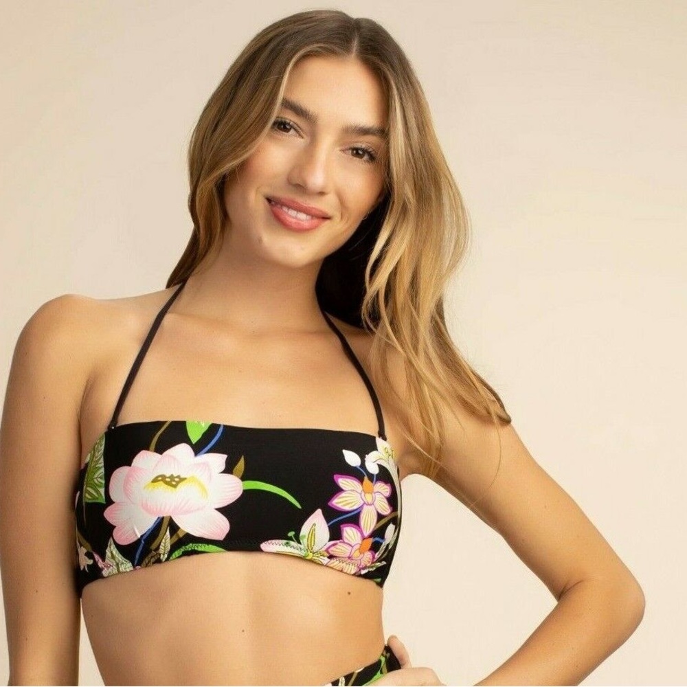 Trina Turk Floral Bandeau Top